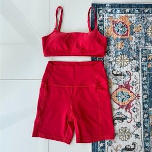 CRZ Yoga Deep Red Set